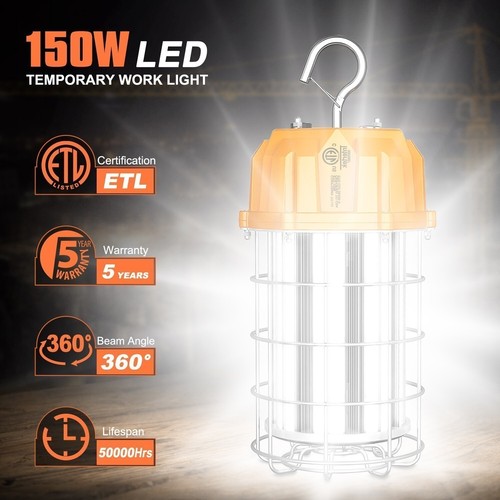 150w led temporary work light - led,